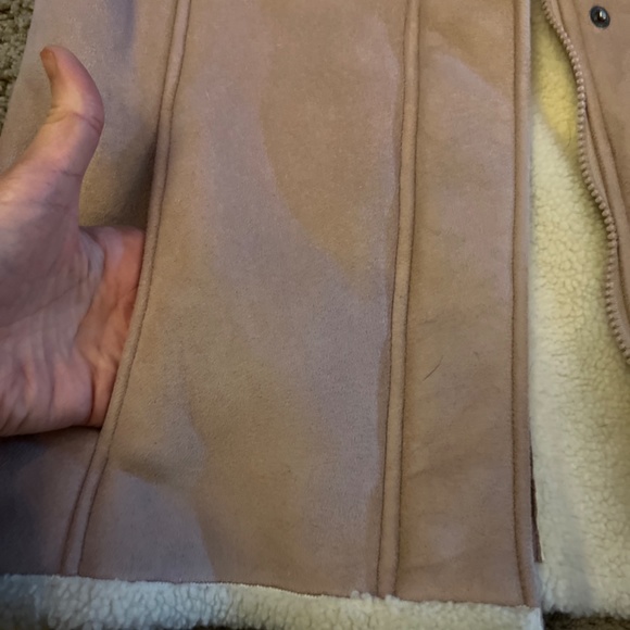 Mauve vest w Sherpa lining - Picture 2 of 5
